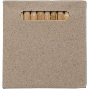 12 db-os fa sz�nesceruza-k�szlet kartondobozban (rajzk�szlet)