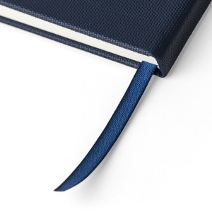 A5-�s f�zet, RPET 600D poli�szter, k�k (f�zet, notesz)