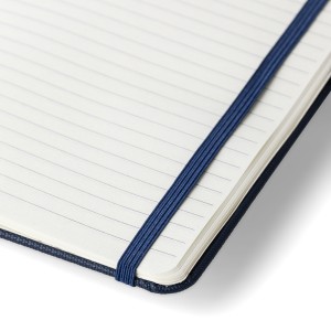 A5-�s f�zet, RPET 600D poli�szter, k�k (f�zet, notesz)