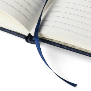 A5-�s f�zet, RPET 600D poli�szter, k�k (f�zet, notesz)