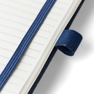 A5-�s f�zet, RPET 600D poli�szter, k�k (f�zet, notesz)