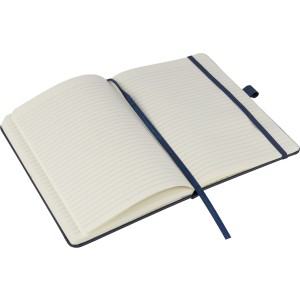 A5-�s f�zet, RPET 600D poli�szter, k�k (f�zet, notesz)