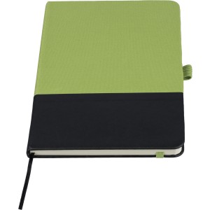 A5-�s f�zet, RPET poli�szter, lime (f�zet, notesz)