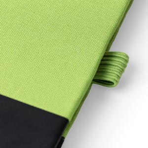 A5-�s f�zet, RPET poli�szter, lime (f�zet, notesz)