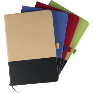 A5-�s f�zet, RPET poli�szter, lime (f�zet, notesz)