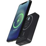 Acrab 10 000 mAh m�gneses powerbank, fekete (12444290)