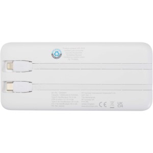 Adhil 10.000 mAh 10W powerbank, fehr (powerbank)