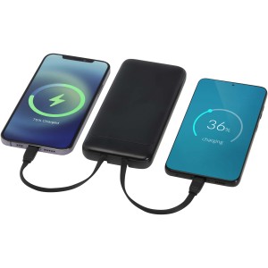 Adhil 10.000 mAh 10W powerbank, fekete (powerbank)