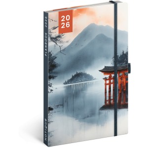 Agenda / notesz Japan 2026, 13 x 21 cm (naptr)