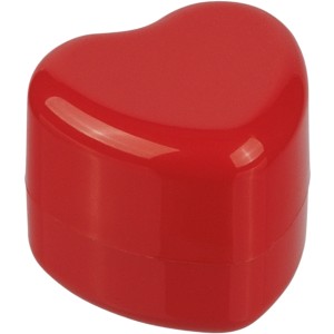 Ajakbalzsalm sz�v alak� t�gelyben, piros (test�pol� anyagok)