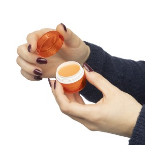 Ajakbalzsam, narancs (test�pol� anyagok)