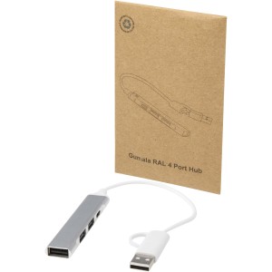 Alkaid USB eloszt, ezst (vezetk, eloszt, adapter, kbel)