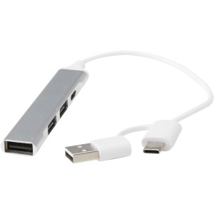 Alkaid USB eloszt, ezst (vezetk, eloszt, adapter, kbel)
