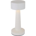 Aludra �jrat�lthet� asztali l�mpa, feh�r (12448901)