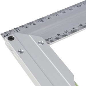 Alum�nium m�r�k�szlet, ez�st (�r�asztali felszerel�s)