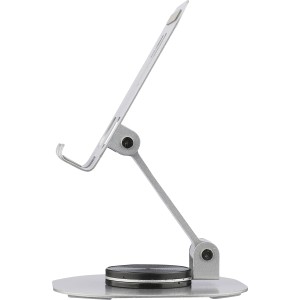 Alum�nium telefontart�, ez�st (�r�asztali felszerel�s)