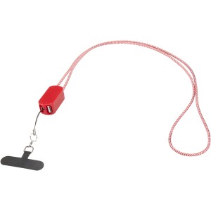 Anser 5in1 nyakp�nt �s t�lt�k�bel, piros (vezet�k, eloszt�, adapter, k�bel)