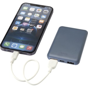 Asama jrahasznostott manyag powerbank, 5000 mAh, kk (powerbank)