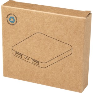 Asama jrahasznostott manyag powerbank, 5000 mAh, kk (powerbank)