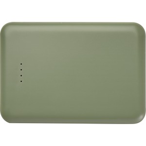 Asama jrahasznostott manyag powerbank, 5000 mAh, zld (powerbank)