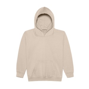 AWDis kapucnis gyerekpul�ver, Natural Stone (pul�ver)