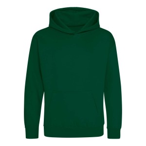 AWDis kapucnis gyerekpul�ver, Rainforest Green (pul�ver)