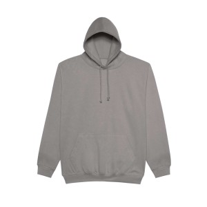 AWDIS kapucnis pul�ver, kevertsz�las, Platinum Grey (pul�ver)