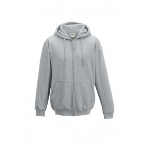 AWDis Zoodie kapucnis pul�ver, Heather Grey (pul�ver)