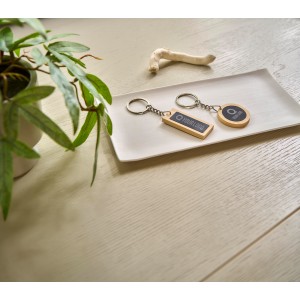 Bambusz kulcstart�, fekete (kulcstart�)