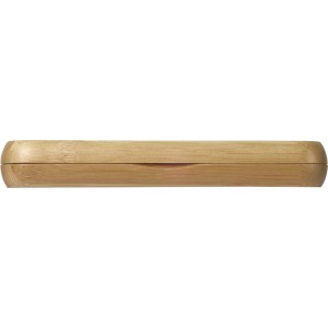 Bambusz tollk�szlet dobozban, ez�st/nat�r (tollk�szlet)