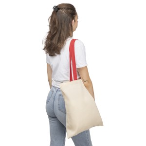 Bev�s�rl�t�ska, Oeko-Tex 140 g/m2 pamut, piros (bev�s�rl�t�ska)