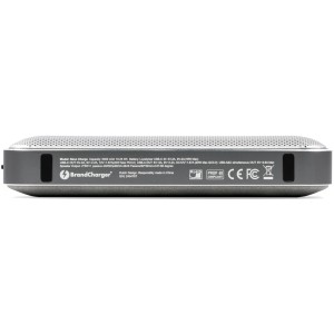 BrandCharger Nano Charge vezetk nlkli hangszr s powerbank, fekete/ezst (hangszr, rdi, vett)