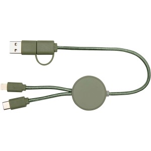 Citala gyorstlt- s adatkbel, 30 cm, 27W, hamvaszld (vezetk, eloszt, adapter, kbel)