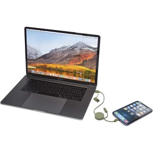Citala gyorstlt- s adatkbel, 30 cm, 27W, hamvaszld (vezetk, eloszt, adapter, kbel)