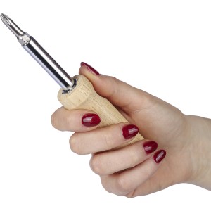 Csavarh�z�k�szlet, barna (szersz�m)