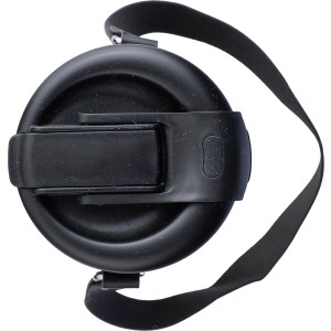 Duplafal�, rozsdamentes ac�l kulacs, 730 ml, fekete (termosz)