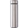Duplafal, rozsdamentes acl termosz, 425 ml, ezst