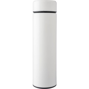 Duplafal, rozsdamentes acl termosz, 425 ml, fehr (termosz)
