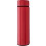 Duplafal, rozsdamentes acl termosz, 425 ml, piros