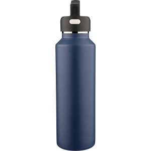 Duplafal� �jraac�l palack, 600 ml, k�k (sportkulacs)