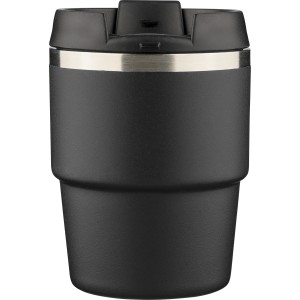 Duplafal� �jraac�l poh�r, 175 ml, fekete (poh�r)