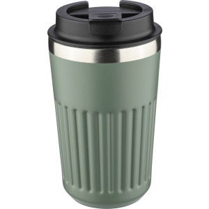 Duplafal� �jraac�l utaz�poh�r, 400 ml, z�ld (poh�r)