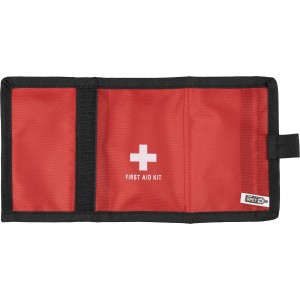 Els�seg�ly-k�szlet RPET tart�ban, piros (eg�szs�g�gy)