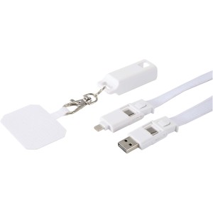 Franz 5in1 adatkbel, gyorstlt nyakpnt, fehr (vezetk, eloszt, adapter, kbel)