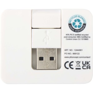 Gaia USB eloszt, fehr (vezetk, eloszt, adapter, kbel)