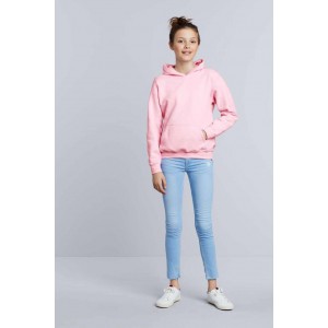 Gildan Heavy kapucnis gyerekpul�ver, Graphite Heather (pul�ver)