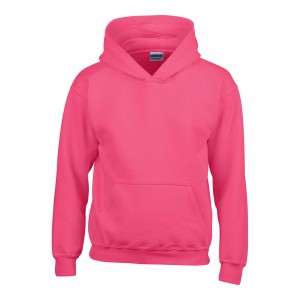 Gildan Heavy kapucnis gyerekpul�ver, Heliconia (pul�ver)