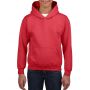 Gildan Heavy kapucnis gyerekpul�ver, Red