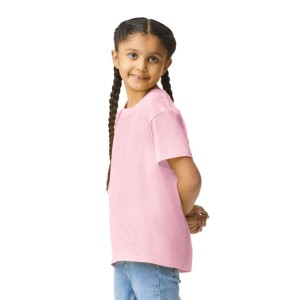 Gildan Light Cotton gyerekp�l�, Light Pink (T-shirt, p�l�, 90-100% pamut)
