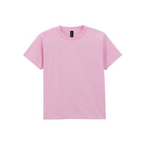 Gildan Light Cotton gyerekp�l�, Light Pink (T-shirt, p�l�, 90-100% pamut)